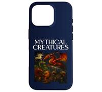 Mythical Creatures Dragon Vintage Dark Fantasy Culture Fans Case for iPhone 16 Pro