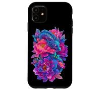 Mythical Dragon Beautiful Flowers Art Butterflies Graphic Case for iPhone 11