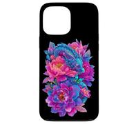 Mythical Dragon Beautiful Flowers Art Butterflies Graphic Case for iPhone 13 Pro Max