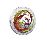 Mythical Fengshui Phoenix Lucky Coins Challenge Coin Zodiac Lucky Charms