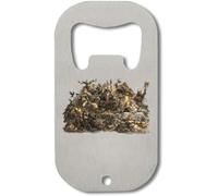 Mythical Gods and Warrior Figures Stainless Steel Bottle Opener Silver