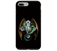 Mythical Green Dragon And Skull Cross Case for iPhone 7 Plus/8 Plus