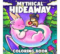 Mythical Hideaway Coloring Book: Whimsical Coloring Pages Filled with Fantastical Moments, Tiny Friends, and Enchanted Scenes for Peaceful Creativity