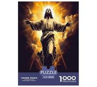 Mythical Jesus Jigsaw Puzzles for Adults Difficult Challenges 1000 Pieces Difficult Hard Jigsaw Puzzles for Man And Woman with Letters on Back 38x26cm/1000pcs