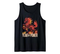 Mythical Kirin Spirit Year of Power Fire Stallion Tank Top