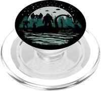 Mythical Loch Ness Aliens Mothman Bigfoot Aliens Cryptid PopSockets PopGrip for MagSafe