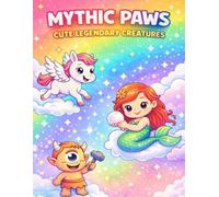 Mythical Magic Coloring Book: Fantasy Coloring Pages with Mermaids, Unicorns, Magical Creatures & Legendary Adventures for Kids (Coloring Books for Kids)