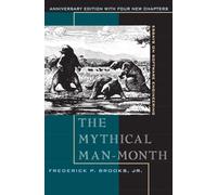 MYTHICAL MAN-MONTH THE by Frederick, Jr. Brooks Paperback Self Help Business