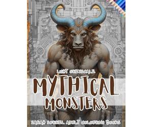 Mythical Monsters Fantasy Sketches in Light Grey Scale: Colouring Drawing Book for Adults: Greyscale Sketches of Mythical Beasts and Legendary Monsters (greyscale sketches by Sarah Sorrel)