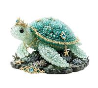 Mythical Ocean DIY Bead Kit for Beginners, 3D Beaded Animal Kit with Instructions, 12 Unique Sea Animal Designs with Glass Beads and Pattern Guide, Underwater Bead Embroidery Set(Sea Turtle)