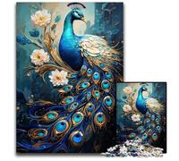 Mythical Peacock JigsawPuzzle 1000 Pieces for Adults Puzzles for Adults for Mother'S Day Birthdays Christmas 1000 PCS(75x50cm)