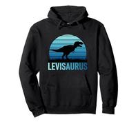 Mythical & Prehistoric Levisaurus Levi Name Dinosaur T-Rex Pullover Hoodie