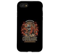 Mythical Tiger Courage - Bold Urban Aesthetic Case for iPhone SE (2020) / 7 / 8