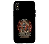 Mythical Tiger Courage - Bold Urban Aesthetic Case for iPhone X/XS