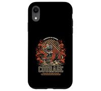 Mythical Tiger Courage - Bold Urban Aesthetic Case for iPhone XR