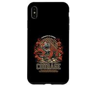 Mythical Tiger Courage - Bold Urban Aesthetic Case for iPhone XS Max