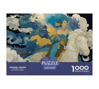 Mythical Warrior Queen Well Made Cardboard Pieces Excellent for Brain Exercise, Memory Improvement And Mental Relaxation at Home 70x50cm/1000pcs