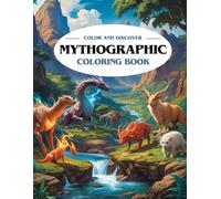 Mythographic Color and Discover: An Artist’s Coloring Book for kids of Magical Creatures & Mythical Beasts