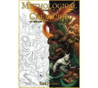 Mythological Creatures: A Fantasy Coloring Book of Legendary Beasts and Ancient Myths