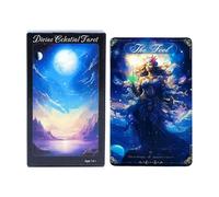 Mythological Tarot Deck - Beginner Friendly Cards, Illustrated Figures with Detailed Artwork, Oracle Set with Guidebook Included, Collectible Game Party Entertainment, Divination Tool for Family Gathe