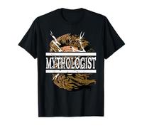 Mythologist Ancient Myth Scholar Lightning Wisdom T-Shirt