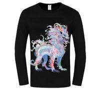 Mythology Aesthetic Dragon Tattoo 3D Print Women's Men's Long Sleeve T-Shirt Retro Casual O-Neck Pullover Tops Fall Streetwear