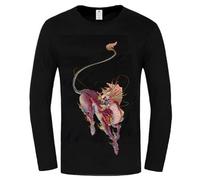 Mythology Aesthetic Dragon Tattoo 3D Print Women's Men's Long Sleeve T-Shirt Retro Casual O-Neck Pullover Tops Fall Streetwear
