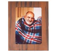 MYTHOLOGY CENTRE Neem Karoli Baba Photo Frame for Table & Desk | Neeb Karori Baba (Picture Size 5x7 Inch) - GR-1085