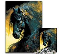 Mythology Horse Jigsaw Puzzles for Adults 1000 Piece Paper Jigsaw Puzzles for Adults Interactive Family Game DIY Home Decor Brain Teaser Gift 1000 PCS(38x26cm)