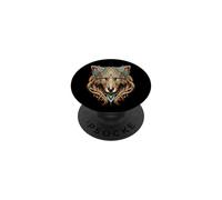 Mythology Nordic Viking Celtic Wolf PopSockets Adhesive PopGrip