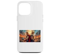mythology odin and thor The Gods March into Final Battle Case for iPhone 13 Pro Max