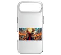 mythology odin and thor The Gods March into Final Battle Case for iPhone Air