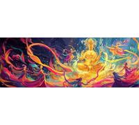 Mythology Paint by Numbers for Adults Beginners, 6x18 Inch Large Paint by Numbers Religion, Easy DIY Acrylic Oil Painting by Numbers for All Ages Crafts for Home Wall Decor (Without Frame) -H864