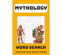 Mythology Word Search Book: Word Searches with Easy to Read Print about various Mythologies, Pantheons, & More | 6x9 inches, 110 pages | 50+ Puzzles ... Gift for Vacations, Holidays and Free Time