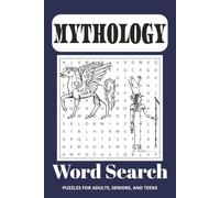 Mythology Word Search Puzzle Book: Word Searches with Easy to Read Print about Greek, Roman, Egyptian Mythology and More | 6x9 inches, 110 pages | 50+ ... Gift for Vacations, Holidays and Free Times