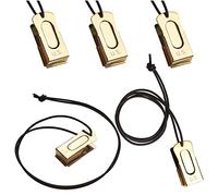 Mythrojan Brass and Steel Pet Training Clicker Puppy Dog Training Cricket Clicker U.S. Engraved WII Military Gear Metal Clicker (Clicker (Pack of 5 Pcs))
