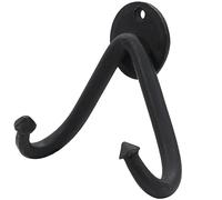 Mythrojan Heavy Duty Sword Wall Mount Vertical Sword Mount Handforged Universal Sword Display Rack Holder Multifunctional Sword Wall Hook