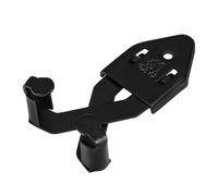 Mythrojan Metal Single Sword Wall Mount Vertical Sword Mount Display Wall Hanger Adjustable Multifunctional Mount Wall Decor Rack for Axe, Knives (Black, 3")