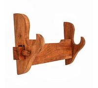 Mythrojan Sword Holder Solid Wood Sword Stand Medieval Sword Wall Mount Samurai Sword Display Stand Katana Sword Holder Gladiator Crusader for Display - One Tier Stand