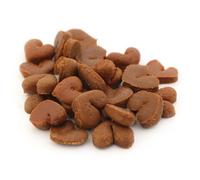 MyTinyWorld 10 x Dolls House Miniature Chocolate Shortbread Heart Biscuits