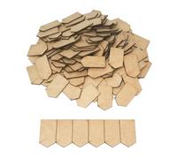 MyTinyWorld 150 x Dolls House Miniature Individual Roof Tiles (Style 4)