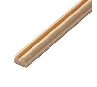 MyTinyWorld 2 x Dolls House Miniature 45cm Square Cut Wood Hand Rail (Style 2)