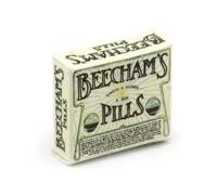 MyTinyWorld 2 x Dolls House Miniature Cream Victorian Beechams Pills Boxes