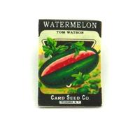 MyTinyWorld 2 x Dolls House Miniature Garden Watermelon Seed Packets