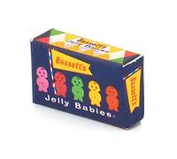 MyTinyWorld 2 x Dolls House Miniature Jelly Baby Box From 1950s