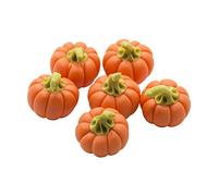 MyTinyWorld 2 x Dolls House Miniature Vegetables - Baby Pumpkins