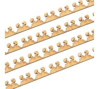 MyTinyWorld 4 x Dolls House Miniature Decorative Roof Trim and Cresting Strips (Style 5)