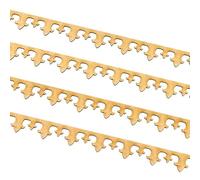 MyTinyWorld 4 x Dolls House Miniature Decorative Roof Trim Strips (Style 1)