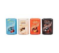 MyTinyWorld 4 x Dolls House Miniature Lindt Lindor Chocolate Boxes (Set 2), Assorted Flavours, Set of 4, Empty Boxes