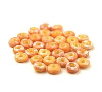 MyTinyWorld 8 x Dolls House Miniature Sugar Glazed Ring Donuts